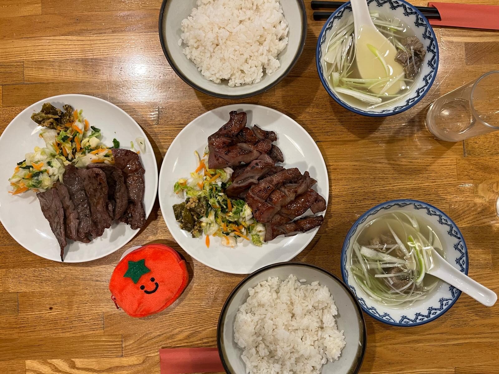 Beef tongue meal at Kisuke in Sendai