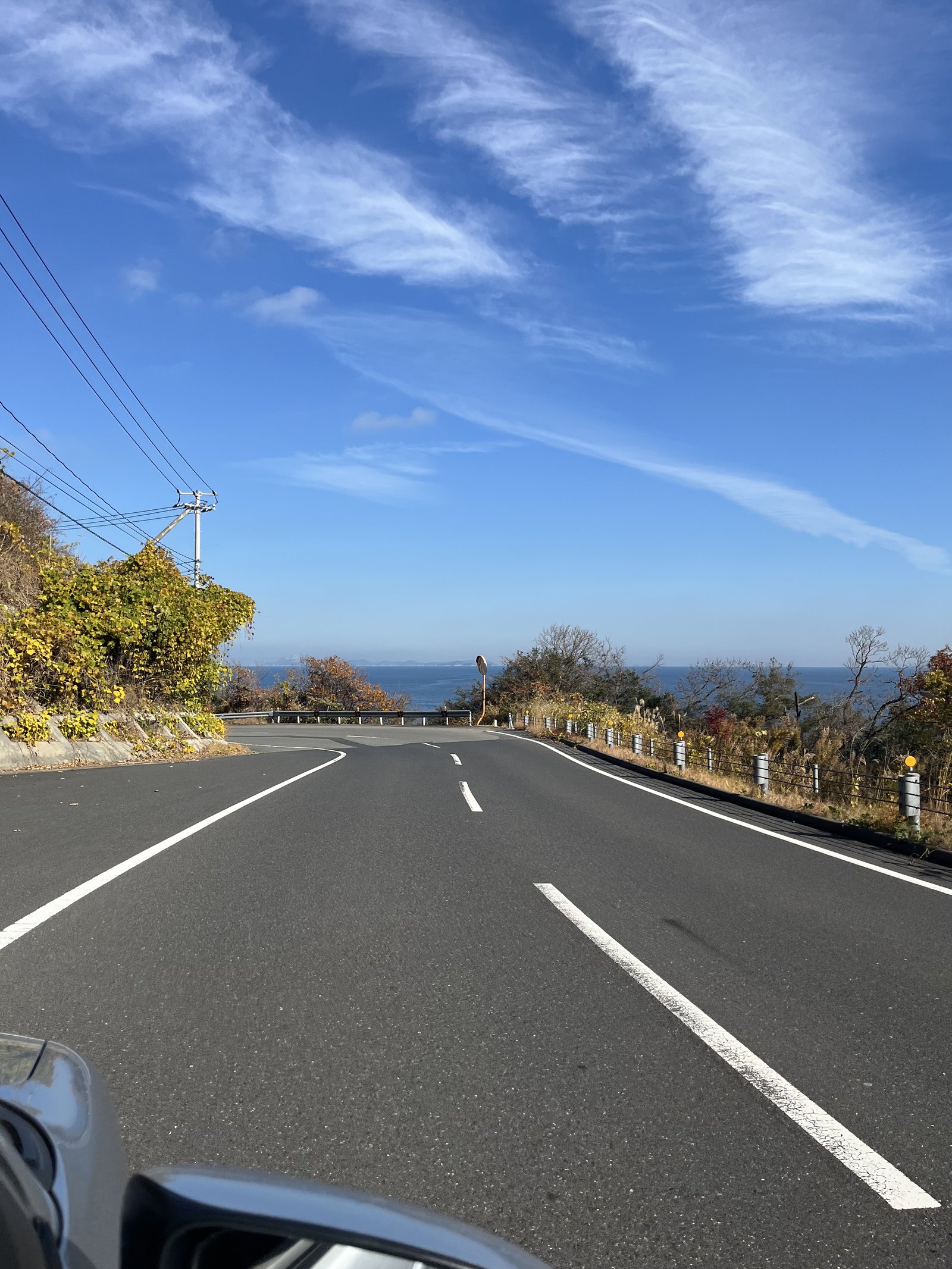Scenic coastal road in Matsushima and Oku-Matsushima