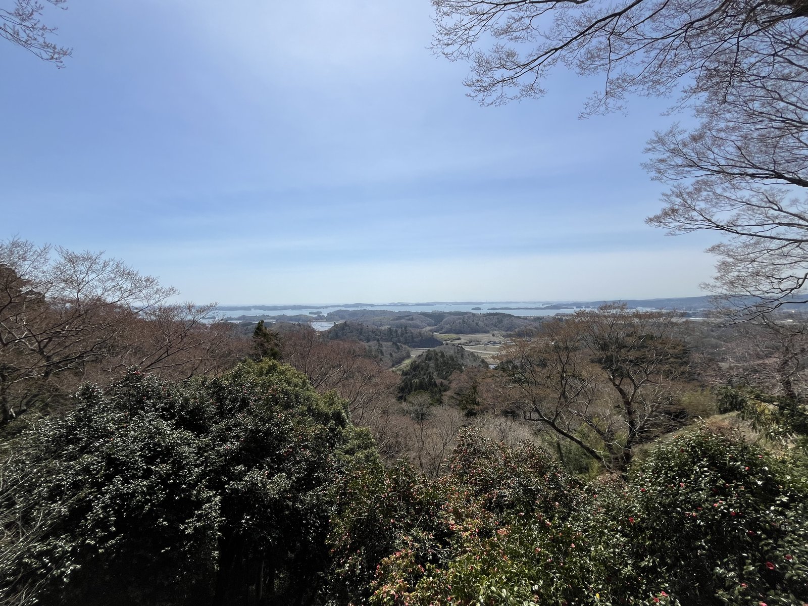 Bay-view hotel room in Matsushima