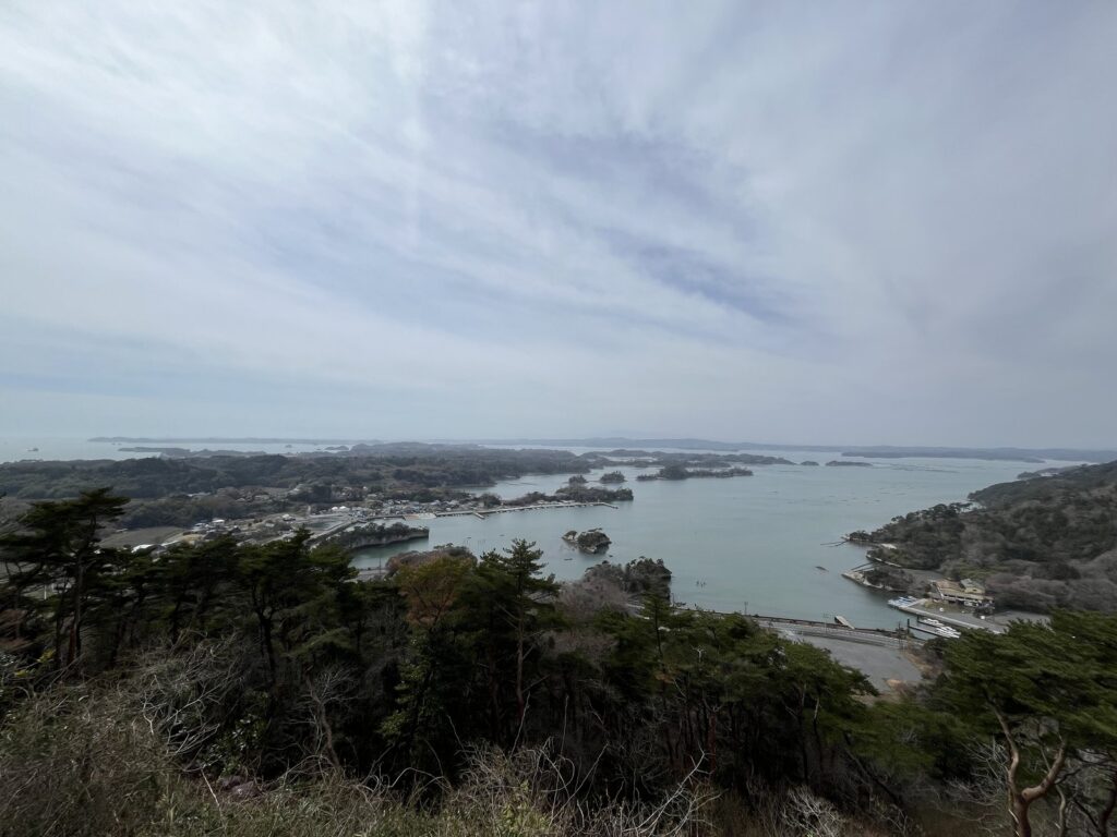Otakamori viewpoint looking over Oku-Matsushima