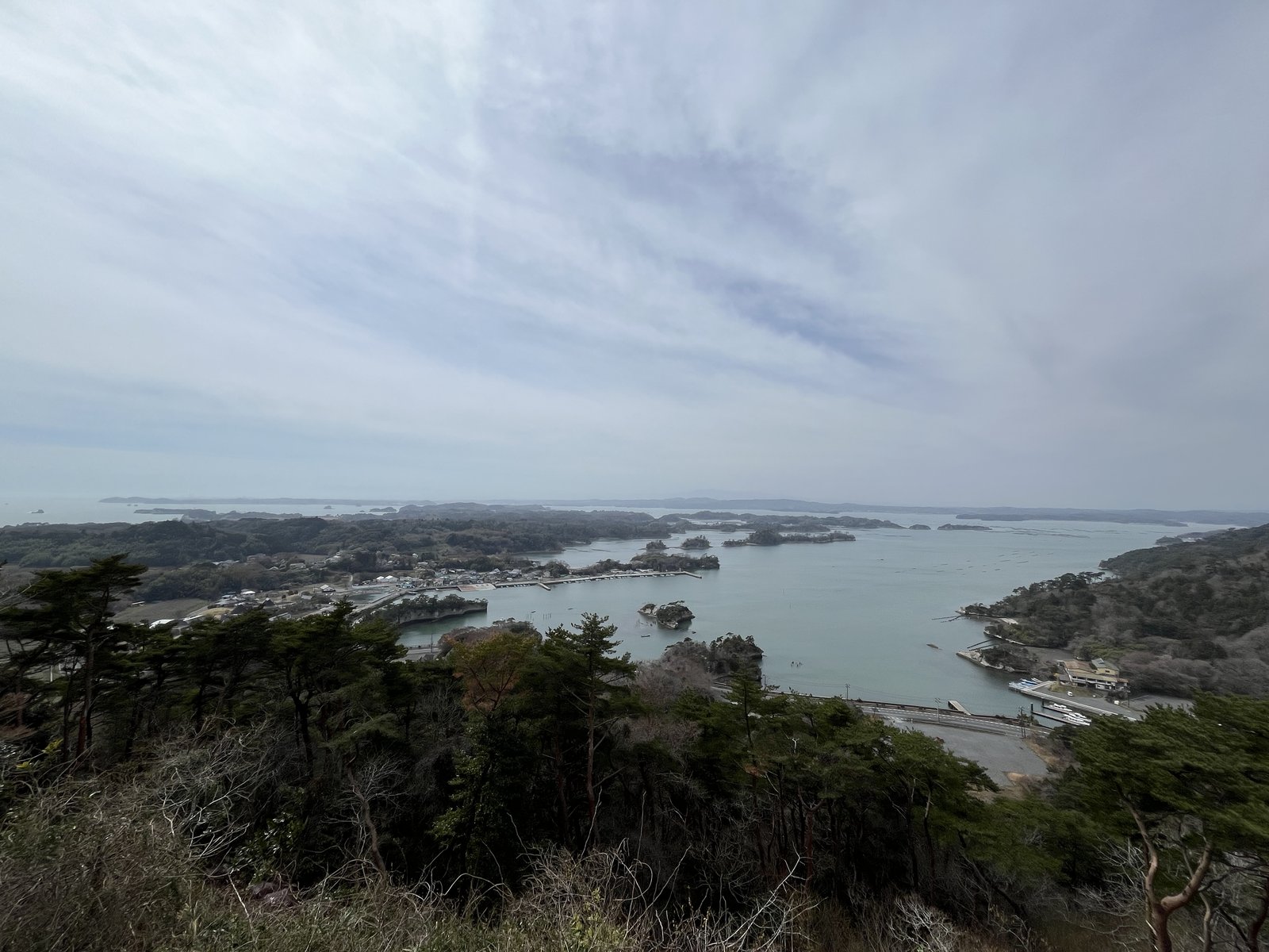Otakamori viewpoint looking over Oku-Matsushima